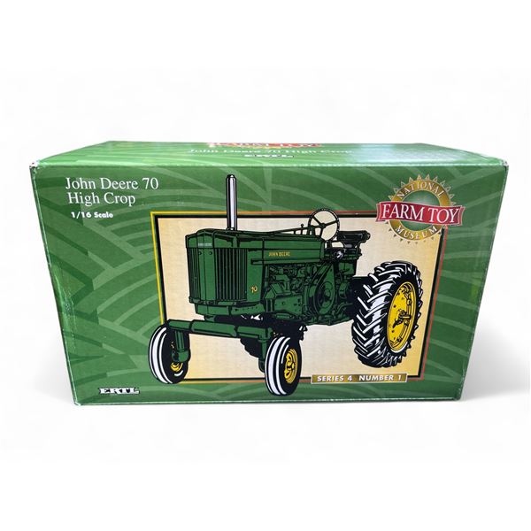 National Farm Toy Museum "John Deere 70 High Crop" Tractor - Series 4 #1 Ertl 1:16 Scale Diecast Mod