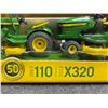 Image 4 : John Deere 1963 110 & 201 X320 Tractor Model Pack - Ertl 1:16 Scale Diecast #45383A in Original Box