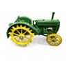 Image 2 : John Deere Vintage Style Tractor with Harvest Attachment - 1:32 Scale Diecasts - No Boxes