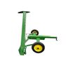 Image 5 : John Deere Vintage Style Tractor with Harvest Attachment - 1:32 Scale Diecasts - No Boxes