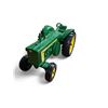 Image 3 : John Deere 820 Tractor with Tiller Attachment - Ertl 1:16 Scale Diecasts with no Boxes
