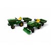 Image 1 : 2 John Deere Mini Utility Tractor & Dump Cart Sets - Ertl Diecast Models - Do not know if they were 