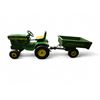 Image 4 : 2 John Deere Mini Utility Tractor & Dump Cart Sets - Ertl Diecast Models - Do not know if they were 