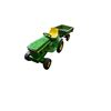 Image 5 : 2 John Deere Mini Utility Tractor & Dump Cart Sets - Ertl Diecast Models - Do not know if they were 