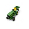 Image 2 : 1 John Deere Diecast Mini Tractor with 3 Dump Carts - No Boxes