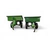 Image 4 : 1 John Deere Diecast Mini Tractor with 3 Dump Carts - No Boxes
