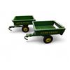 Image 5 : 1 John Deere Diecast Mini Tractor with 3 Dump Carts - No Boxes