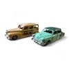 Image 1 : Vintage Dinky Toys "Studebaker"  & "Plymouth Woody Estate Car" by Meccano England - No Boxes
