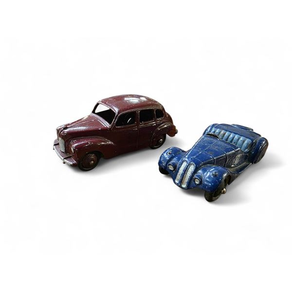 Vintage Dinky Toys "Austin Devon" & "Frazer-Nash" by Meccano England - No Boxes