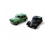 Image 1 : Vintage Dinky Toys "Hillman Minx" & "Riley Saloon Car" by Meccano England - No Boxes