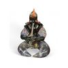 Image 1 : 1960s Gino Cenedese & Alfredo BarBarbini Murano Glass Snake Charmer - 10" Tall x 8"wide - Chip out o