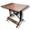 Image 1 : Keuffel & Esser Co Cast Iron Drafting Table