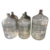 Image 1 : 6 Glass Car Boy Wine Fermenting Bottles