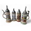 Image 1 : 4 Collectible German Made Steins