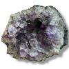 Image 1 : 4 Pound Amethyst Crystal Rock Formation - 4" x 6"