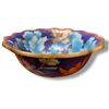 Image 1 : Vintage Chrysanthemum & Butterly Cloisonne  Bowl - Scalloped Edge - 6 " Diam