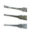Image 3 : 3 Birks Sterling Silver 8 1/2" Serving Spoons with Monogramed Handles - Weight =205 grams