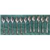 Image 1 : 11 Birks Sterling 4" Teaspoons - Total Weight = 125 grams.  Some have monogramed handles.