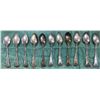 Image 2 : 11 Birks Sterling 4" Teaspoons - Total Weight = 125 grams.  Some have monogramed handles.