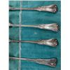 Image 3 : 7 Birks Sterling Silver 6" Cocktail Forks - Total Weight = 145 grams. No monograms on handles.