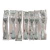 Image 2 : 7 New Birks Sterling "Francis" 7" Dinner Forks - Total Weight = 290 grams. No monograms on handles.