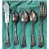 Image 2 : 5 Birks & Other Sterling Silver Flatware - Total Weight = 139 grams.  Some have monogramed handles.
