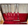 Image 3 : 15 Birks Sterling Handled Dinner & Serrated Dinner Knives - Some have monogrammed handles.