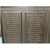 Image 2 : Bainbridge St. Theatre Fire Memorial Sign- 32" x 14"