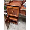 Image 2 : Antique Victorian Mahogany Sideboard with Keys - 21" deep x 70" wide x 56" tall at the back. Circa: