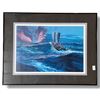 Image 1 : Framed "Polynesian Seafarers" Print - 27" x 21" framed.