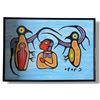 Image 1 : Christian Morisseau 28 3/4" x 19.5"“Spiritual Gathering” 2007