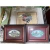 Image 4 : 4 Framed Needlepoint Pictures & 4 Petite Framed Prints
