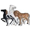 Image 1 : Burwoods Products Molded Galloping Horse Wall Art - 27" x  36"