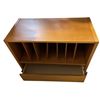 Image 2 : Rolling LP Storage Rack with Drawer - 17" x 34"  x 24" tall - Drawer needs repair