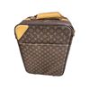 Image 1 : Louis Vuitton Logo Rolling Carry-On Bag - Not authenticated