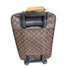 Image 3 : Louis Vuitton Logo Rolling Carry-On Bag - Not authenticated