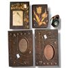 Image 1 : Vintage Copper Wall Art, Keepsake Box, Frame and Antique Compass with Case