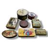 Image 1 : 8 Vintage Cookie & Candy Tins
