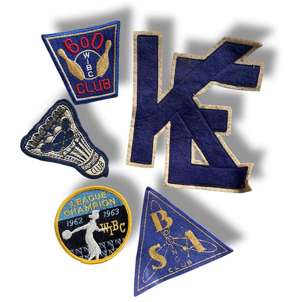 Group of 1960s Bowling and Other Patches