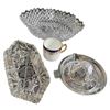 Image 1 : 2 Crystal Dishes, Vintage Citrus Juicer & Demi-Tasse Cup