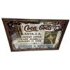 Image 1 : Wood Framed Coca-Cola Advertising Mirror - 39" x 47"