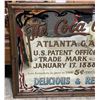 Image 2 : Wood Framed Coca-Cola Advertising Mirror - 39" x 47"