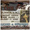 Image 3 : Wood Framed Coca-Cola Advertising Mirror - 39" x 47"