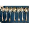 Image 1 : 7 Birks Sterling Silver 5 1/2" Spoons - Total Weight = 245 grams - Monogramed Handles