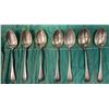 Image 1 : 7 Birks Sterling Silver 8 1/2" Serving Spoons - Total Weight = 540 grams - Monogramed Handles