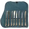 Image 1 : 8 Birks Sterling Silver Handled Butter Knives - Monogramed Handles