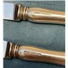 Image 4 : 8 Birks Sterling Silver Handled Butter Knives - Monogramed Handles