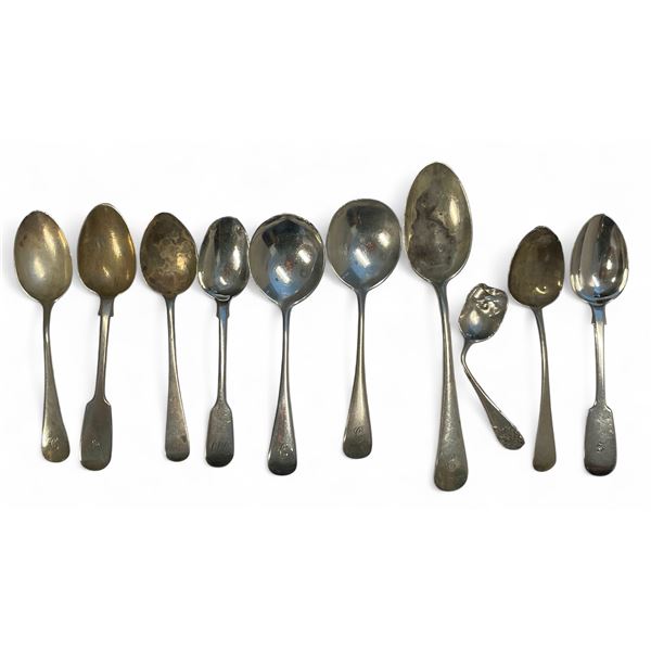 Lot of Sterling Silver Scrap Flatware - Total Weight = 250 grams