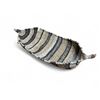 Image 1 : Vintage Ethiopian Gebela Handwoven Canoe Shaped Basket - Small tear