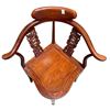 Image 4 : Chinese Corner Chair with Carved Dragon Back Struts
